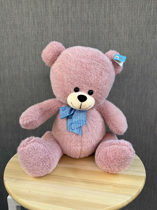 Игрушка розовый плюшевый медведь за 3300₽ с доставкой в Москве от Сад Константина на Flawery
