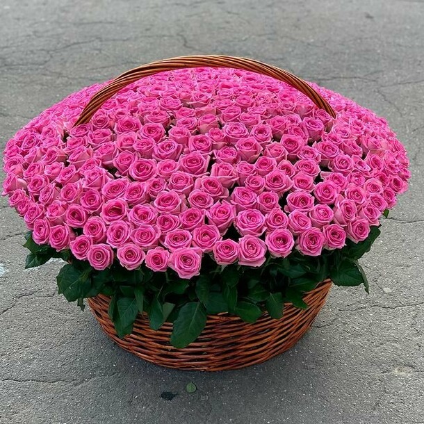 Букет из 301 🌹, артикул F1147362 - 103615 рублей, доставка по городу. Flawery - доставка цветов