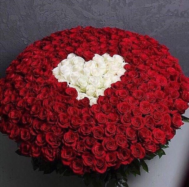 Букет из большой сердечки за 116719₽ с доставкой в Москве от Fashion Flowers на Flawery
