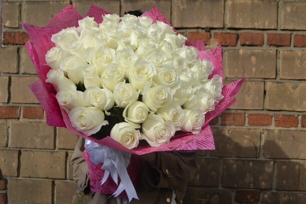 Букет цветов Нежное прикосновение за 49499₽ с доставкой в Москве от Fashion Flowers на Flawery