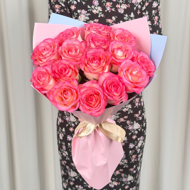 Букет «контуры нежности» за 5071₽ с доставкой в Москве от Flora Decor на Flawery
