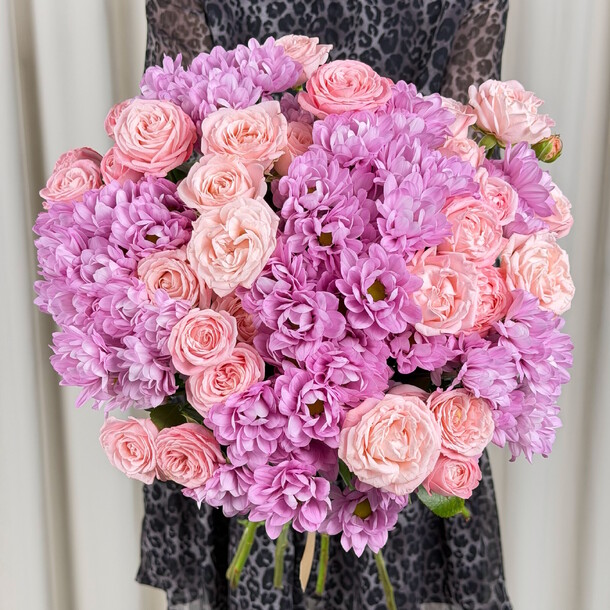 Букет «нежность в полутонах» за 7785₽ с доставкой в Москве от Flora Decor на Flawery