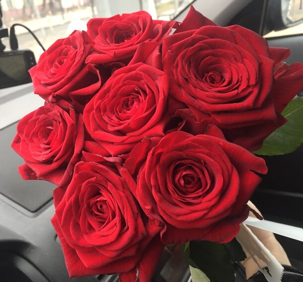 Букет 7 роз за 2189₽ с доставкой в Москве от Flowers-for-you на Flawery