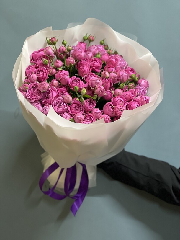Букет цветов Мисти бабблс за 13171₽ с доставкой в Москве от Elvira flovers на Flawery