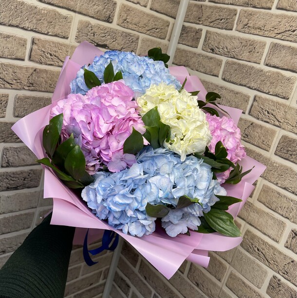 Гортензии, артикул F1278180 - 4454 рублей, доставка по городу. Flawery - доставка цветов
