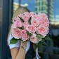 Букет пионовидных роз «Принцесса Хитоми»
