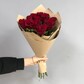 Букет из 11 красных роз с оформлением