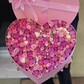 Коробочка сердце из роз XXL