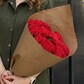 Букет из красных гвоздик. 15шт. Красные гвоздики