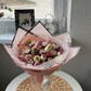 Съедобный букет, фрукты в шоколаде