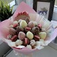 Съедобные букеты, фрукты в шоколаде