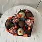 Сердце из клубники в шоколаде