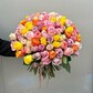 Букет из 101 mix розы, 50 см