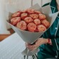 Букет из роз сорта "Кахала"