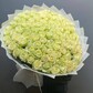 Букет из 101 белых розы 70 см