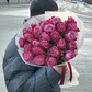 25 эквадорских роз 60 см в упаковке