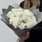 Букет из белоснежных диантусов M