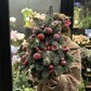 Новогодняя композиция из живой ели 00