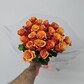 Розы оранжевые 21шт