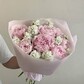 Букет «Барокко» из пионов и маттиолы