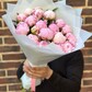 Букет из 19 пионов
