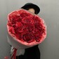 Букет из 9 французских роз " Страсть и Любовь"