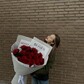 Букет из роз Кения (высота букета 60-70 см) "My love"