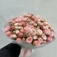 Букет из 21 пионовидных роз бомбастик