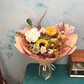 Букет из сухоцветов с подсолнухами