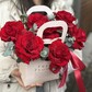 Французские розы в сумочке