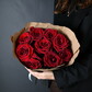 Монобукет из красных роз