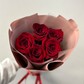 Букет из 5 красных роз Эквадор 50 см, арт: 3105