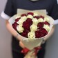Красно - белые розы 25