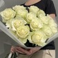 Букет из Белых роз 15 штук