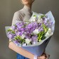 Ароматный лавандовый букет из фрезий и маттиолы. Veresk 302