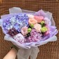 Гортензия, пионы и пион розы