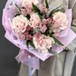Букет с ажурными розами «Нежность»