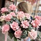 Корзина 17 роз французских
