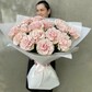 Букет «Высоких» Французских роз XXL 15шт