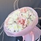 Большой букет «Воздушный поцелуй» с французской розой, кустовой хризантемой и хлопком