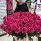 Корзина Вау 🤩 Малиновые Роза