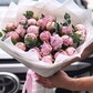 Букет нежных пионов 23 шт.