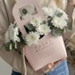 Нежная сумочка с хризантемой и эвкалиптом🌿