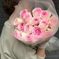 15 розовых роз
