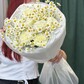 Дуо Букет «Нежность момента» Гвоздики и ромашки