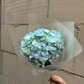 Монобукет с голубой гортензией