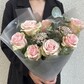 Букет с нежно розовыми розами