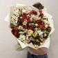 Шикарный объемный букет из стойких альстромерий