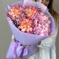 Букет из французских роз с гортензией
